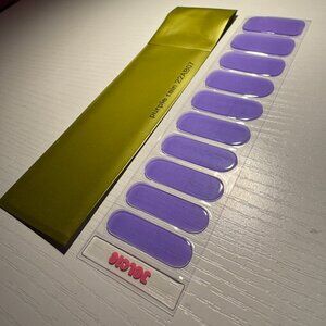 Jelcie Semi Cured Gel Nail Strips - Purple Rain